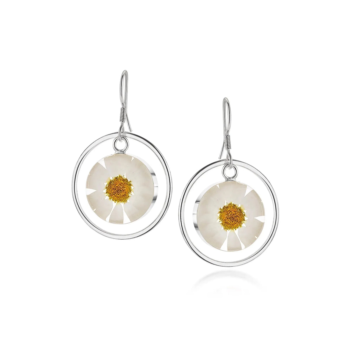 Pendientes Redondos Margarita