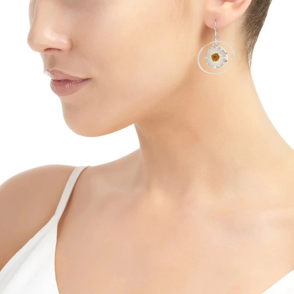 Pendientes Redondos Margarita