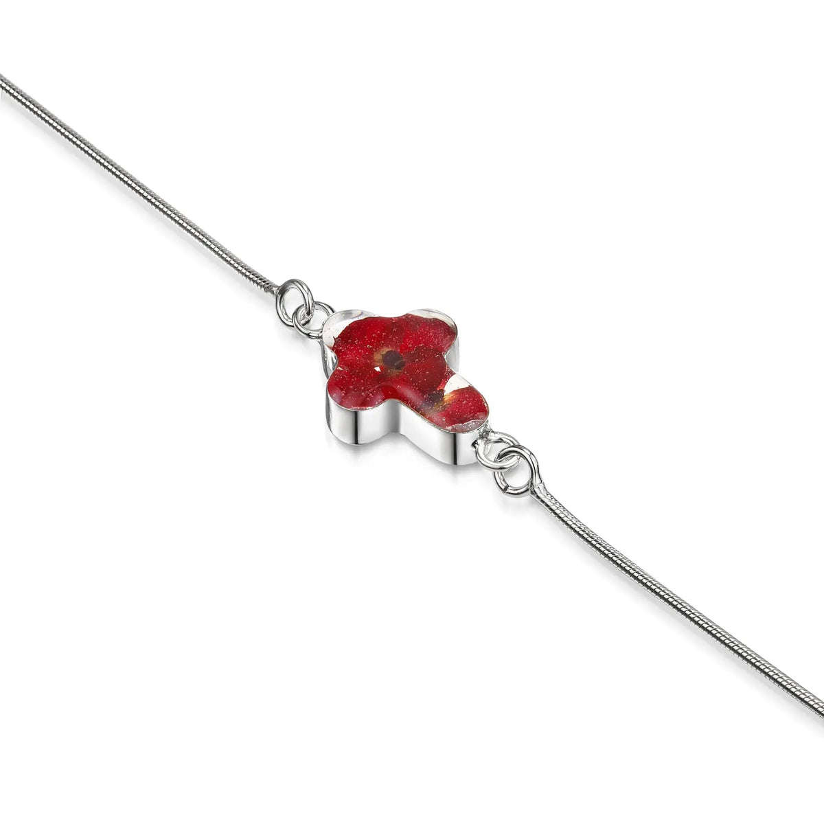 Poppy Cross Snake Bracelet
