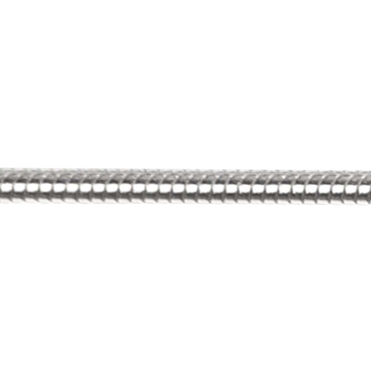 Pulsera serpiente plata 925 - Charm redondo - Purple Haze