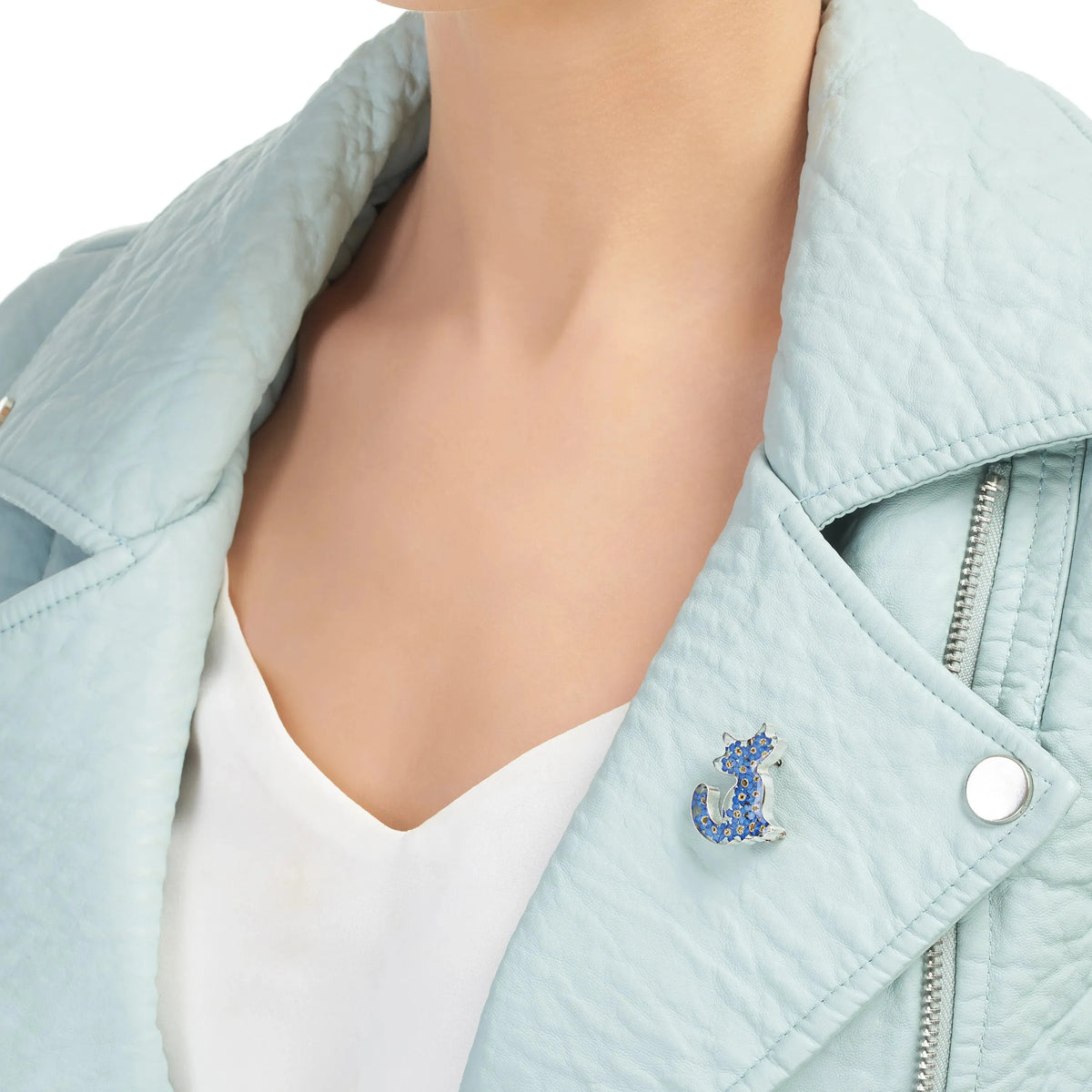 Forget-Me-Not Brooch