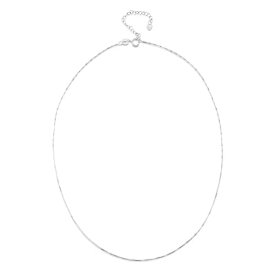 Collar con colgante de clave de sol nomeolvides