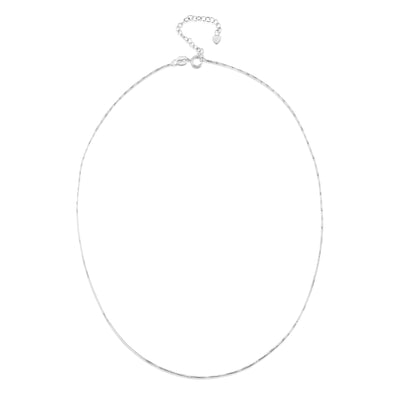 Collar con colgante de lágrima nomeolvides
