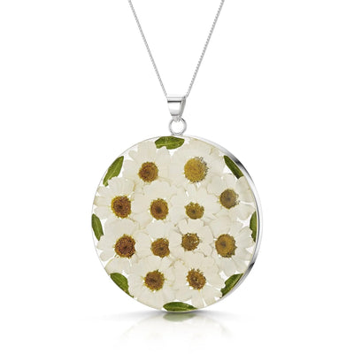 Silver Necklace - Daisy - Full Moon XL